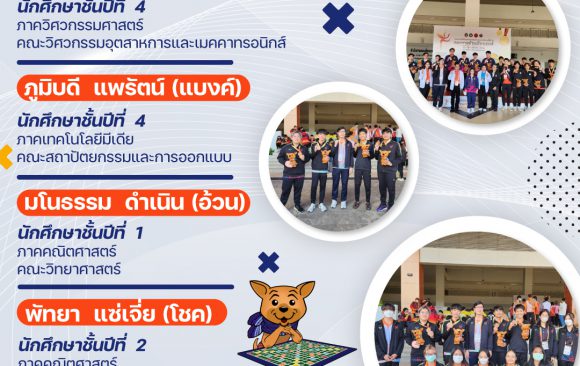 นักศึกษาเทคโนโลยีมีเดีย คว้าเหรียญทองแดง ชนิดกีฬาเอเเมททีมชาย จากการแข่งขันกีฬามหาวิทยาลัยแห่งประเทศไทย ครั้งที่ 48